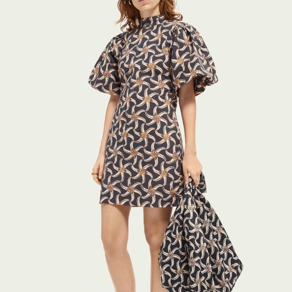 Scotch and Soda Mini printed dress